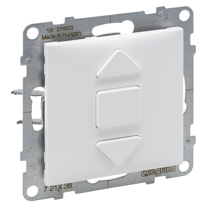 Legrand Suno Interruptores para persianas (Blanco, Corriente nominal: 6 A, 250 V) | BAUHAUS