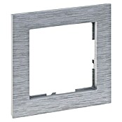 Legrand Suno Marco (Aluminio, Cepillado, Modelo de mecanismos: x 1, Plástico, Colocar) | BAUHAUS
