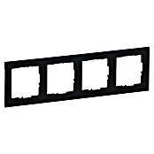 Legrand Suno Marco (Negro, Modelo de mecanismos: x 4, Plástico, Colocar) | BAUHAUS