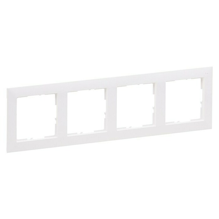 Legrand Suno Marco (Blanco, Modelo de mecanismos: x 4, Plástico, Colocar) | BAUHAUS