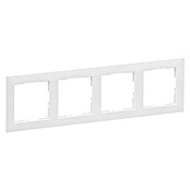 Legrand Suno Marco (Blanco, Modelo de mecanismos: x 4, Plástico, Colocar) | BAUHAUS