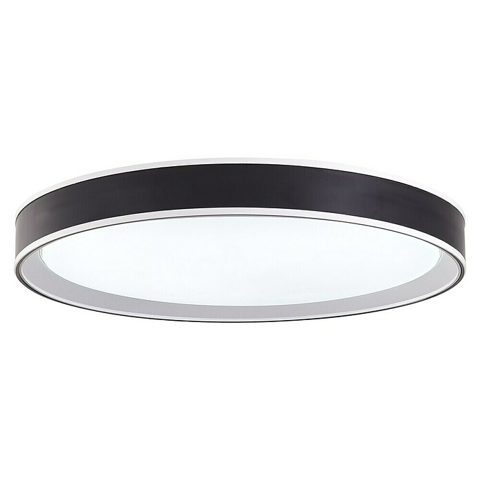 Led Hispania Plafón LED redondo Dokos (40 W, Negro, Blanco frío) | BAUHAUS