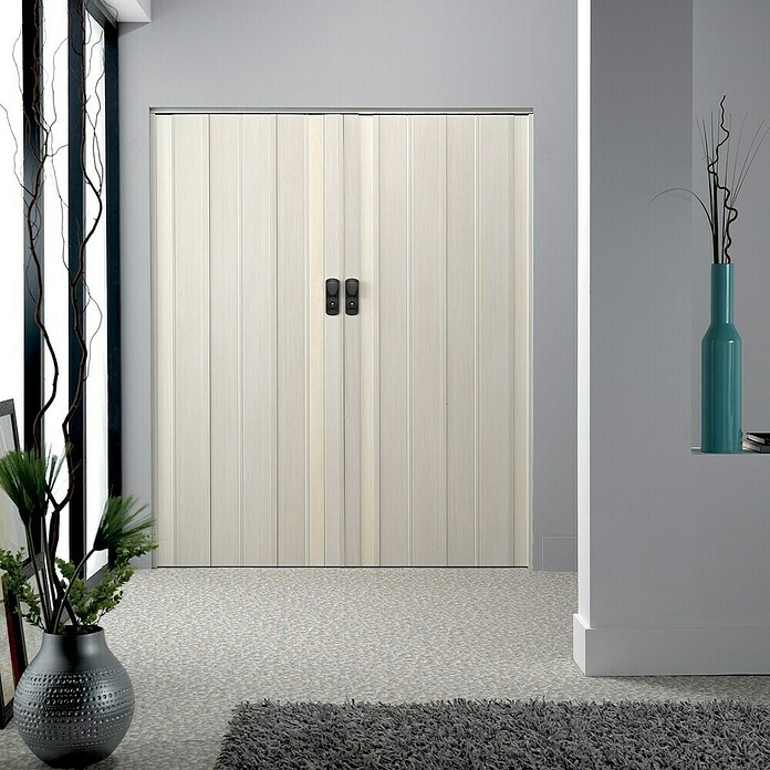Grosfillex Puerta plegable Axia Roble blanco (84 x 205 cm)