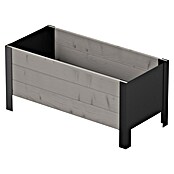 Upyard Macetero para plantas Modernbox Niedrig (78 x 36 x 32 cm, Madera, Gris) | BAUHAUS
