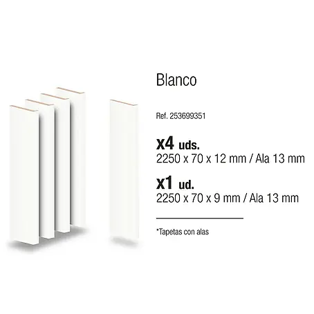 Tapeta con ala 12/9