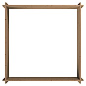 Upyard Huerto Multibox (L x An x Al: 119 x 119 x 29,5 cm, Madera, Marrón) | BAUHAUS