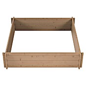 Upyard Huerto Multibox (L x An x Al: 119 x 119 x 29,5 cm, Madera, Marrón) | BAUHAUS
