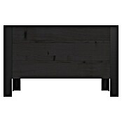 Upyard Pflanzkasten Modernbox niedrig (58 x 36 x 32 cm, Holz, Schwarz) | BAUHAUS