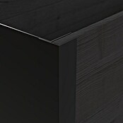 Upyard Macetero para plantas Modernbox Niedrig (118 x 36 x 32 cm, Madera, Negro) | BAUHAUS