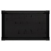 Upyard Pflanzkasten Modernbox niedrig (58 x 36 x 32 cm, Holz, Schwarz) | BAUHAUS