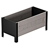 Upyard Macetero para plantas Modernbox Niedrig (78 x 36 x 32 cm, Madera, Gris) | BAUHAUS