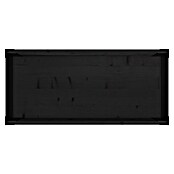 Upyard Pflanzkasten Modernbox niedrig (78 x 36 x 32 cm, Holz, Schwarz) | BAUHAUS