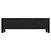 Upyard Macetero para plantas Modernbox Niedrig (118 x 36 x 32 cm, Madera, Negro) | BAUHAUS