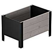 Upyard Macetero para plantas Modernbox Niedrig (58 x 36 x 32 cm, Madera, Gris) | BAUHAUS