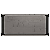 Upyard Macetero para plantas Modernbox Niedrig (78 x 36 x 32 cm, Madera, Gris) | BAUHAUS