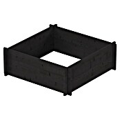 Upyard Hochbeet Multibox (L x B x H: 79 x 79 x 29,5 cm, Holz, Schwarz) | BAUHAUS
