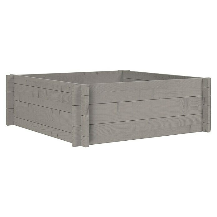 Upyard Hochbeet Multibox (L x B x H: 79 x 79 x 29,5 cm, Holz, Grau) | BAUHAUS