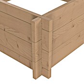 Upyard Hochbeet Multibox (L x B x H: 79 x 79 x 29,5 cm, Holz, Braun) | BAUHAUS