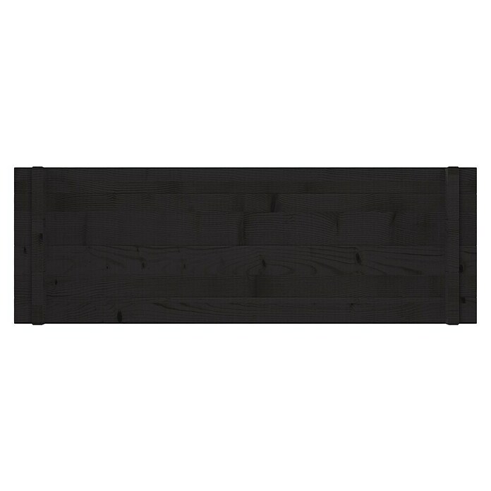 Upyard Hochbeet Multibox (L x B x H: 79 x 79 x 29,5 cm, Holz, Schwarz) | BAUHAUS