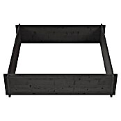 Upyard Huerto Multibox (L x An x Al: 119 x 119 x 29,5 cm, Madera, Negro) | BAUHAUS