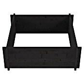 Upyard Hochbeet Multibox (L x B x H: 79 x 79 x 29,5 cm, Holz, Schwarz) | BAUHAUS
