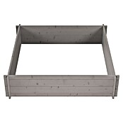 Upyard Huerto Multibox (L x An x Al: 119 x 119 x 29,5 cm, Madera, Gris) | BAUHAUS