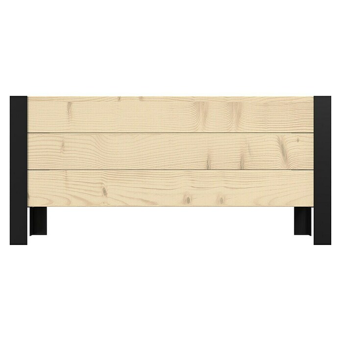 Upyard Macetero para plantas Modernbox Niedrig (78 x 36 x 32 cm, Madera, Natural) | BAUHAUS