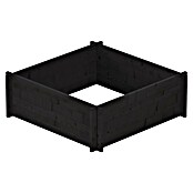Upyard Hochbeet Multibox (L x B x H: 79 x 79 x 29,5 cm, Holz, Schwarz) | BAUHAUS