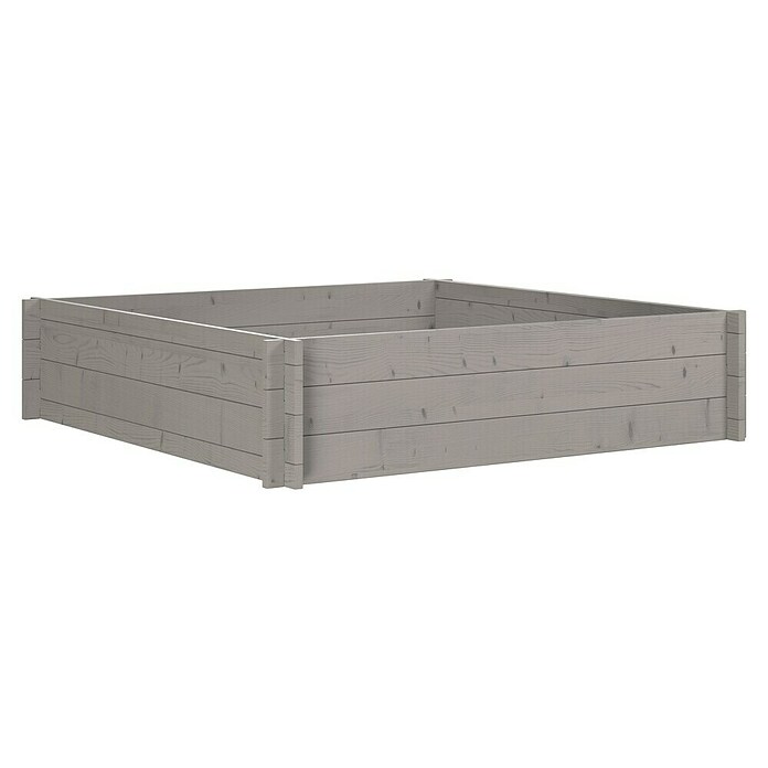 Upyard Huerto Multibox (L x An x Al: 119 x 119 x 29,5 cm, Madera, Gris) | BAUHAUS
