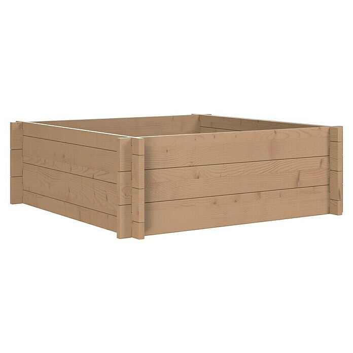 Upyard Hochbeet Multibox (L x B x H: 79 x 79 x 29,5 cm, Holz, Braun) | BAUHAUS