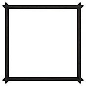 Upyard Huerto Multibox (L x An x Al: 119 x 119 x 29,5 cm, Madera, Negro) | BAUHAUS