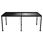 Sunfun Milos Lamellenpavillon (B x T: 579 x 294 cm, Farbe Gestell: Night-Grey, Aluminium) | BAUHAUS