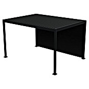Sunfun Milos Seitenwand (B x H: 368 x 217 cm, Night-Grey, Tiefe: 8,5 cm) | BAUHAUS