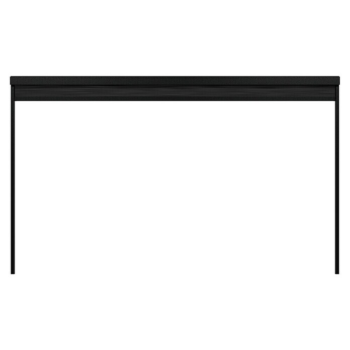 Sunfun Milos Seitenwand (B x H: 368 x 217 cm, Night-Grey, Tiefe: 8,5 cm) | BAUHAUS