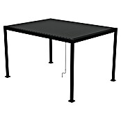 Sunfun Milos Lamellenpavillon (B x T: 386 x 294 cm, Farbe Gestell: Night-Grey, Aluminium) | BAUHAUS