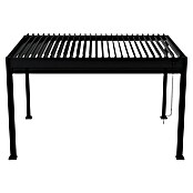 Sunfun Milos Seitenwand (B x H: 368 x 217 cm, Night-Grey, Tiefe: 8,5 cm) | BAUHAUS