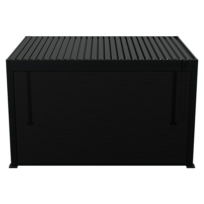Sunfun Milos Seitenwand (B x H: 368 x 217 cm, Night-Grey, Tiefe: 8,5 cm) | BAUHAUS