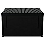 Sunfun Milos Seitenwand (B x H: 368 x 217 cm, Night-Grey, Tiefe: 8,5 cm) | BAUHAUS