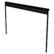 Sunfun Milos Seitenwand (B x H: 368 x 217 cm, Night-Grey, Tiefe: 8,5 cm) | BAUHAUS