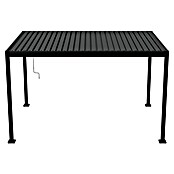 Sunfun Milos Lamellenpavillon (B x T: 386 x 294 cm, Farbe Gestell: Night-Grey, Aluminium) | BAUHAUS