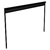Sunfun Milos Seitenwand (B x H: 368 x 217 cm, Night-Grey, Tiefe: 8,5 cm) | BAUHAUS