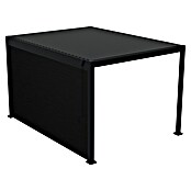 Sunfun Milos Seitenwand (B x H: 368 x 217 cm, Night-Grey, Tiefe: 8,5 cm) | BAUHAUS