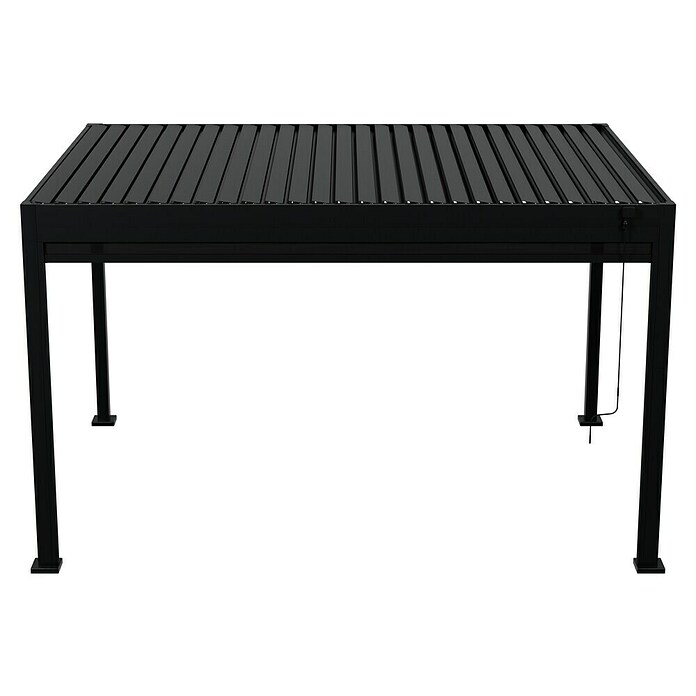 Sunfun Milos Seitenwand (B x H: 368 x 217 cm, Night-Grey, Tiefe: 8,5 cm) | BAUHAUS