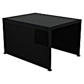 Sunfun Milos Seitenwand (B x H: 368 x 217 cm, Night-Grey, Tiefe: 8,5 cm) | BAUHAUS
