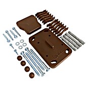 Dioco Smartwall Kit de accesorios (Óxido, Específico para: Valla de aluminio Smartwall) | BAUHAUS