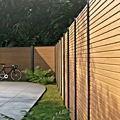 Dioco Smartwall Valla (L x An: 1.783 x 150 mm, Madera, Teca alistonado) | BAUHAUS