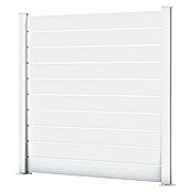Dioco Smartwall Valla Persiana (L x An: 1.770 x 150 mm, Blanco, 6 ud.) | BAUHAUS