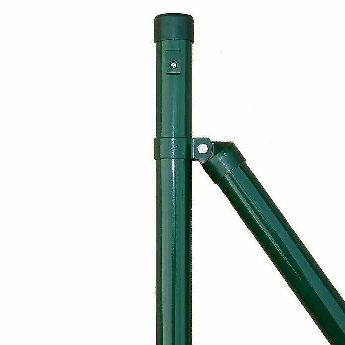 Hadra Ograjni steber  (Višina: 120 cm, Premer: 34 mm, Zelena, Jeklo) | 7402 - Zaunpfosten/Streben | IAGA - Metallzaun | IAG - Außenbereichsausstattung | IA - Gartenhartware | I - Stadtgarten | BAUHAUS