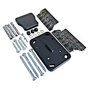 Dioco Smartwall Kit de accesorios (Antracita, Específico para: Valla de aluminio Smartwall Persiana) | BAUHAUS