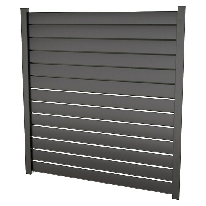 Dioco Smartwall Valla Persiana (L x An: 1.770 x 150 mm, Antracita, 6 ud.) | BAUHAUS